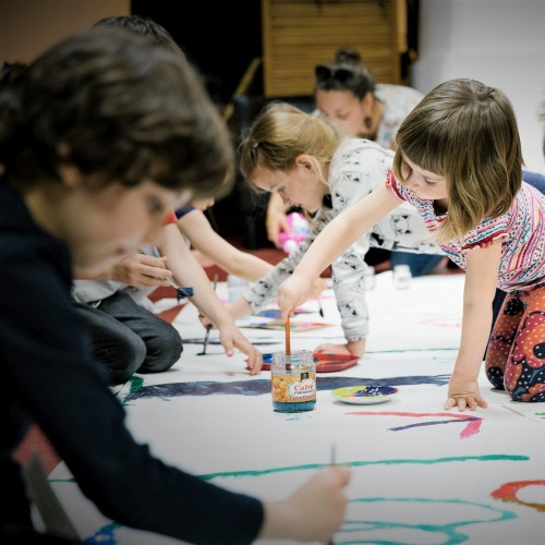 Mozgás és rajz 6-8 éves gyerekeknek a Trafóban