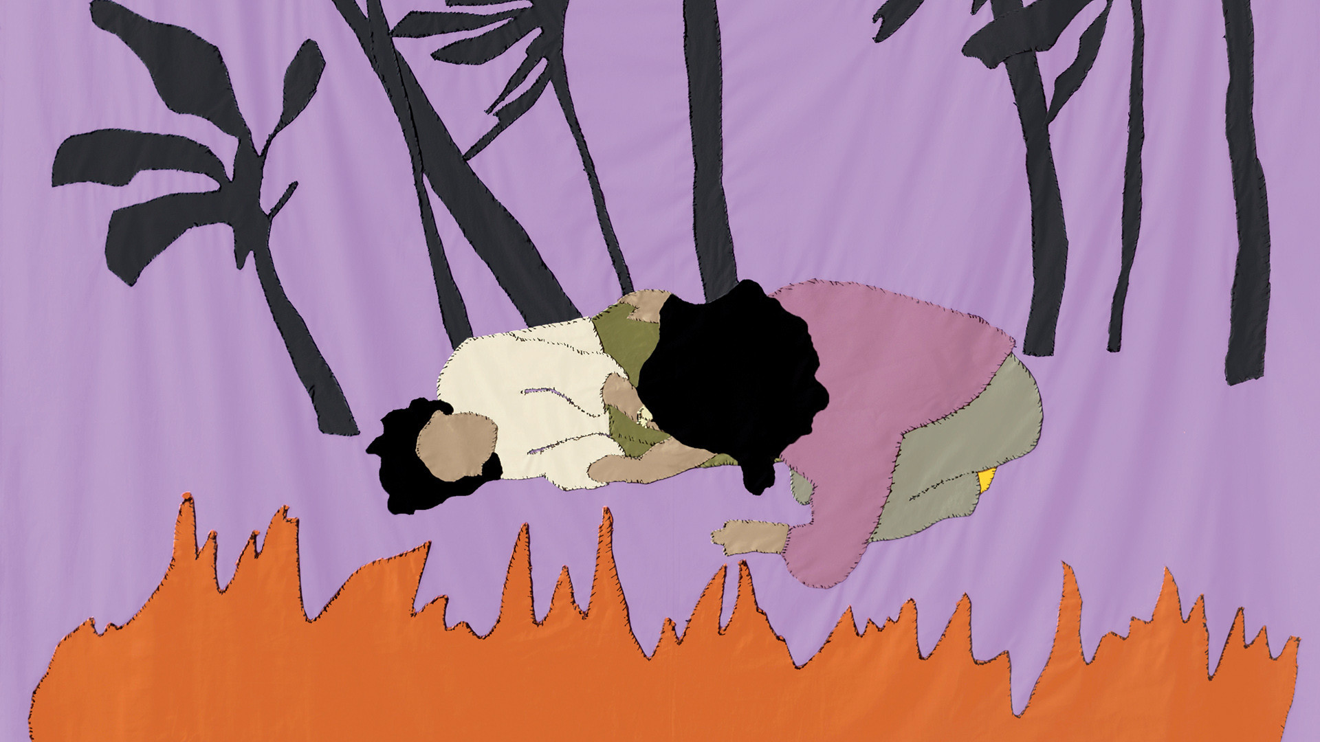 Én tartom kézzel az asztalt a kitört lábak helyett